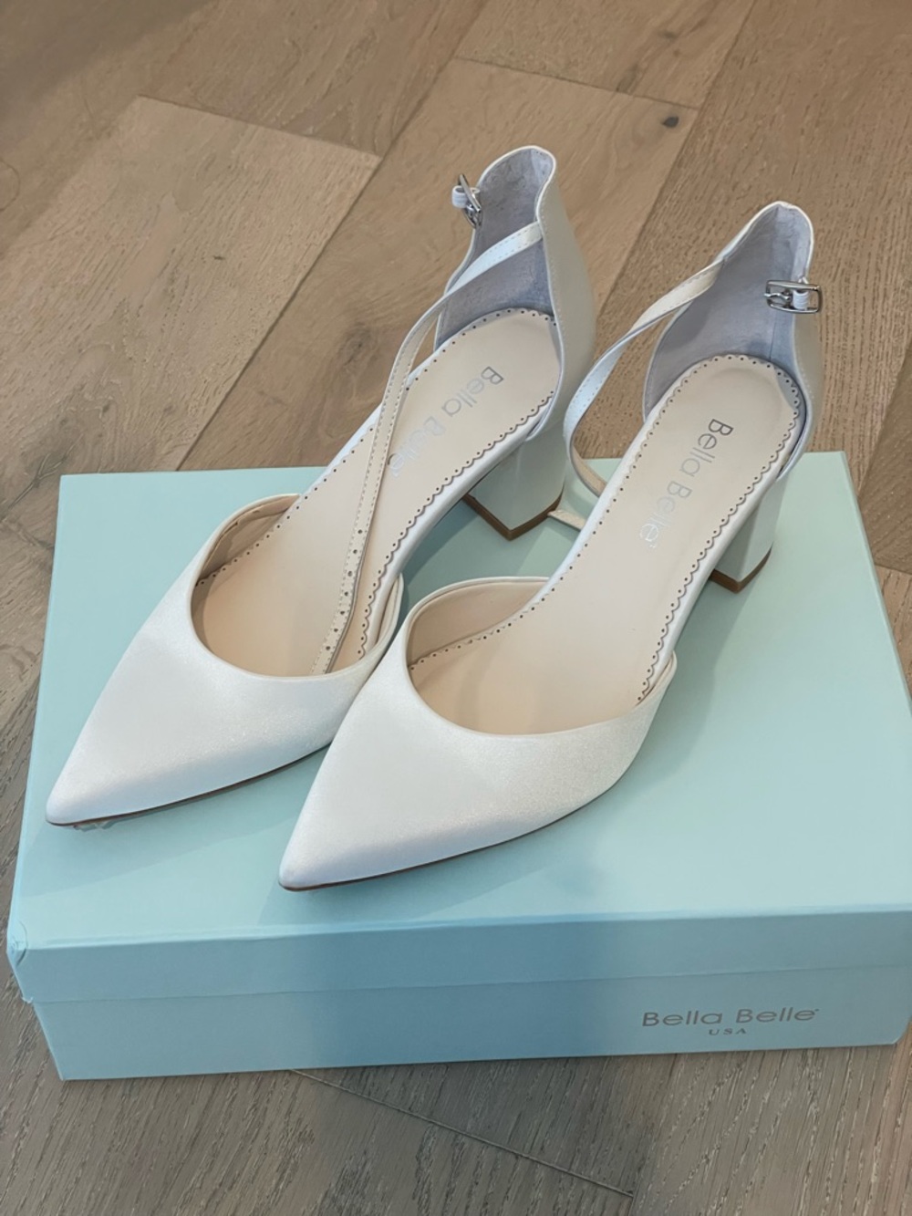 Bella Belle Satin Mia heels